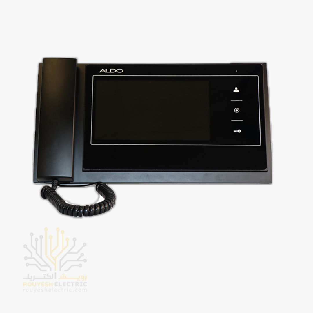 مانیتور 7 اینچ برند الدو مدل 727 بی حافظه مشکی