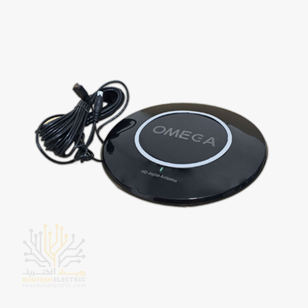 آنتن رومیزی برقی برند امگا مدل A2000 بدون آدابتور دار 10 متری