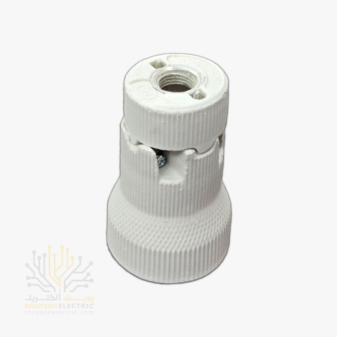 سرپیچ لامپ آویز E40 سرامیکی