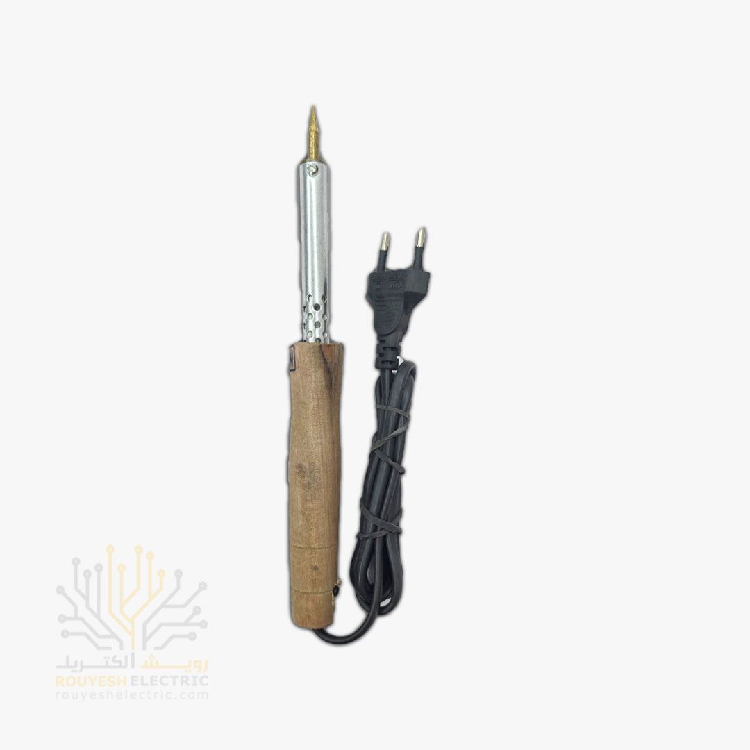 هویه لحیم کاری 80 وات دسته چوبی میتسو