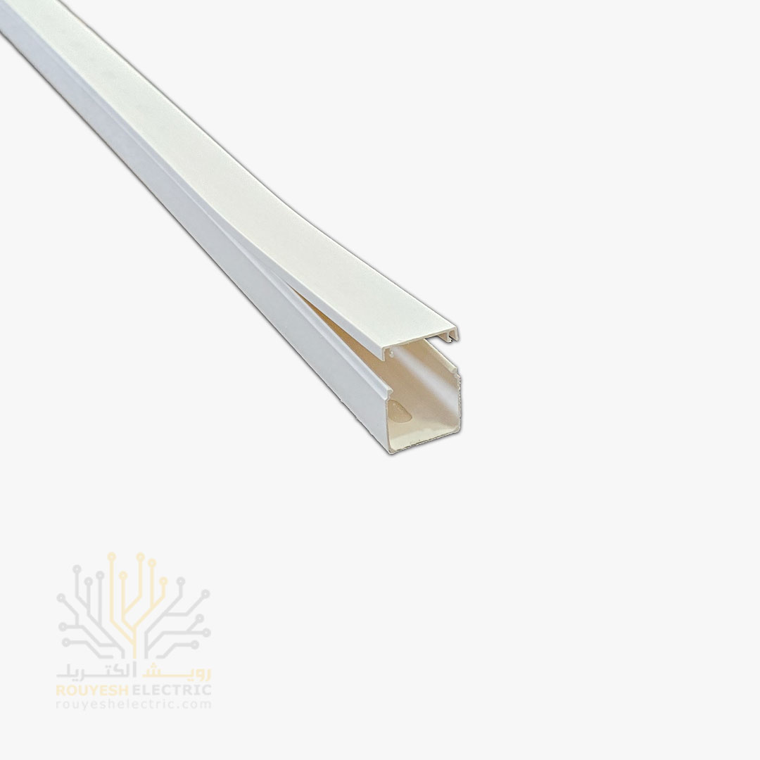 داکت برق برند سوپیتا نمره 25x25 چسبدار رنگ سفید 50 متر