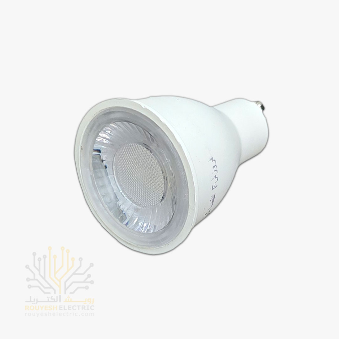 لامپ هالوژن 10 وات پایه GU10 برند فروزش مهتابی