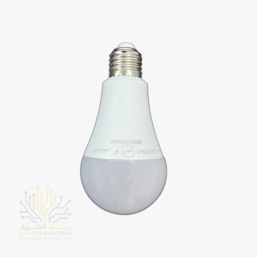 لامپ ال ای دی 15 وات حبابی برند فروزش مهتابی