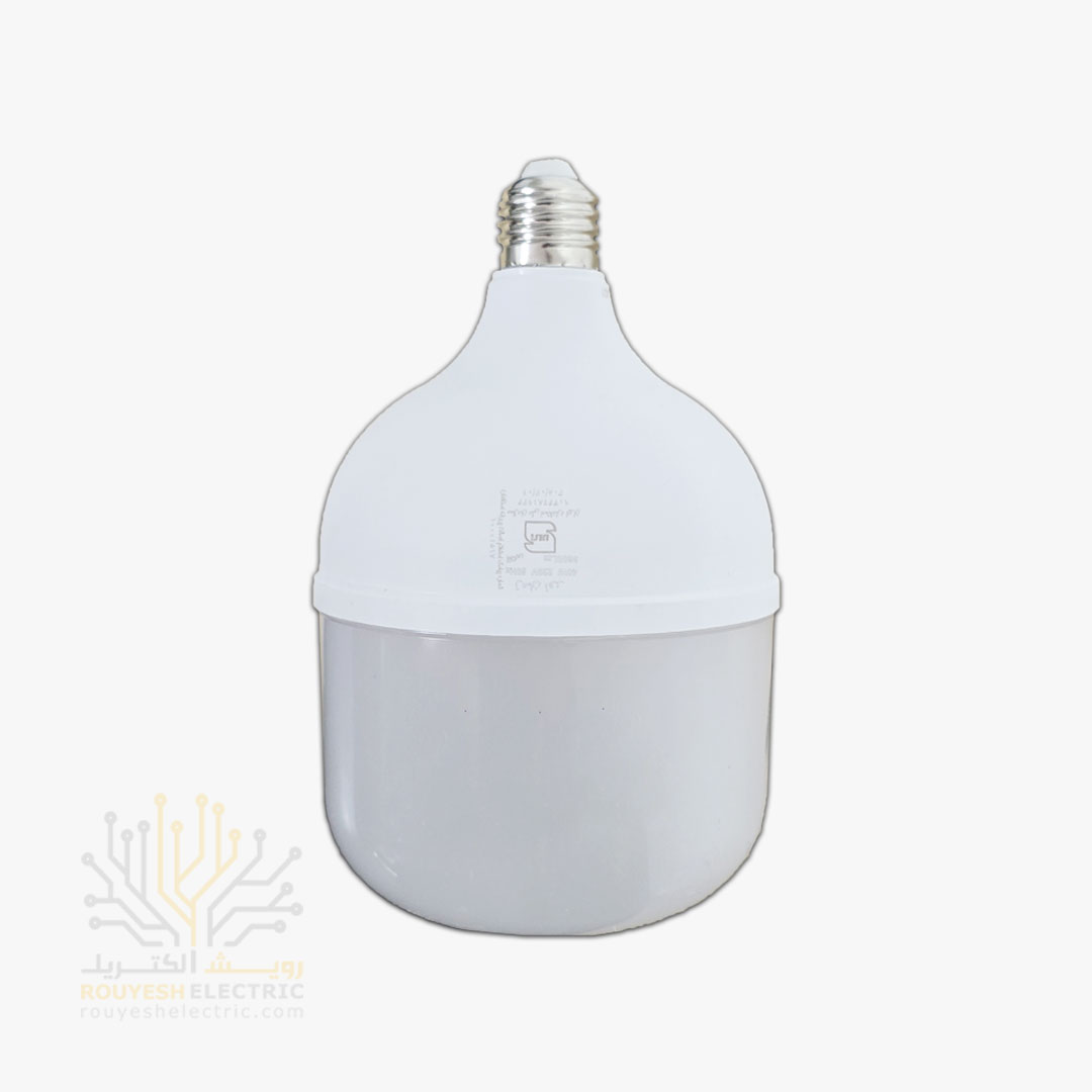 لامپ ال ای دی 40 وات استوانه برند زمان نور آفتابی