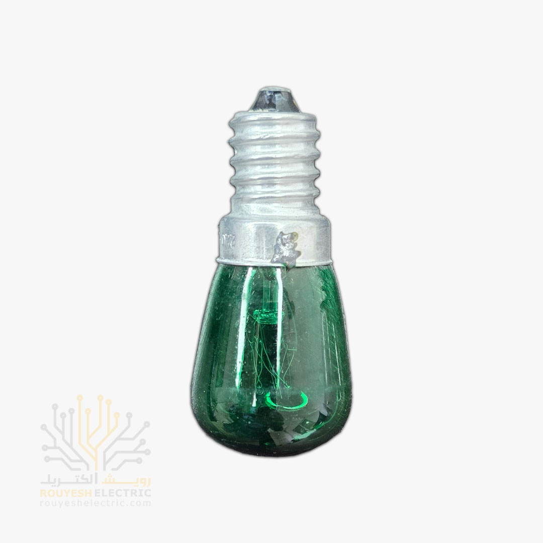 لامپ یخچالی 15 وات رشته ای رنگی