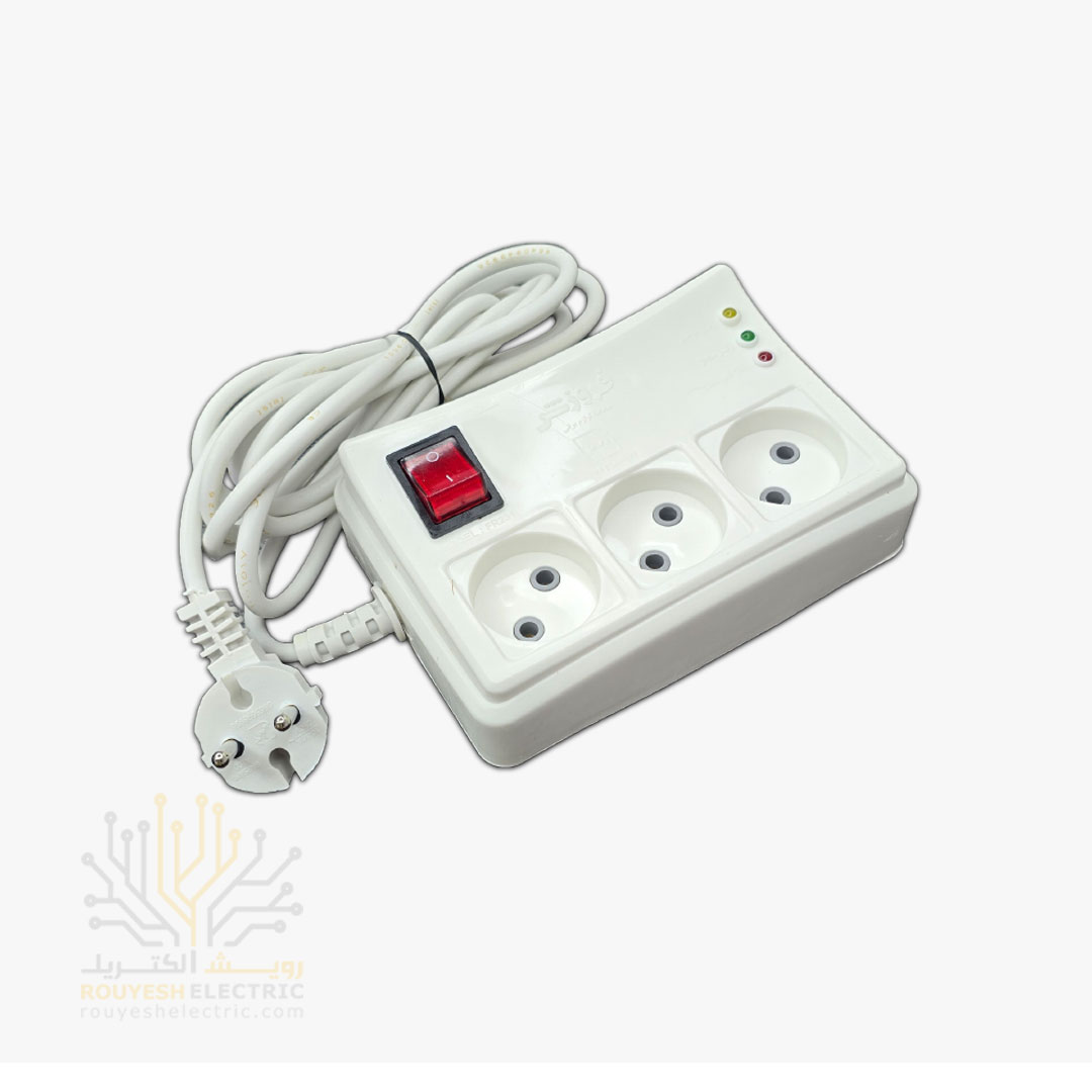 محافظ برق یخچال برند فروزش 3 خانه 3 متری