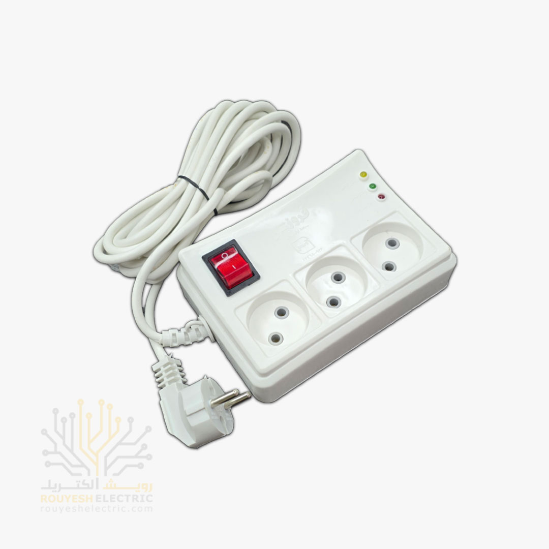 محافظ برق یخچال برند فروزش 3 خانه 5 متری
