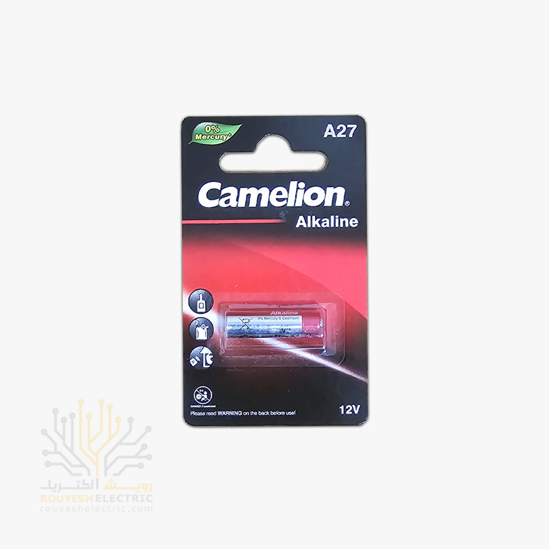 باطری ریموت آلکالاین برند کاملیون مدل A27 کارت تکی 