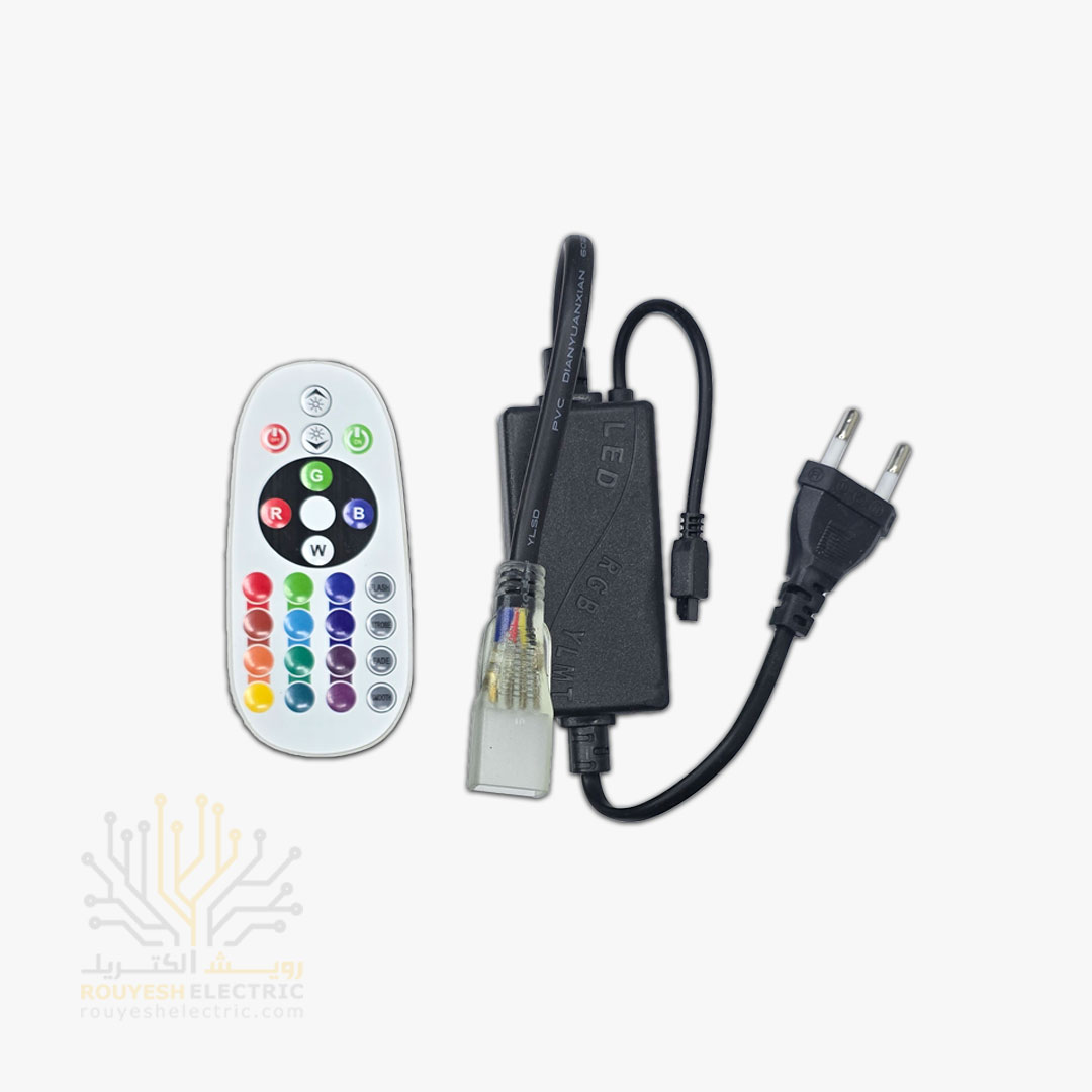 ریموت ریسه RGB تخم مرغی برند PX RGB