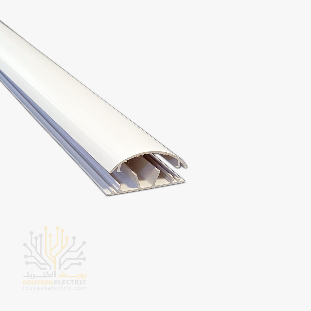 داکت برق زمینی برند سوپیتا نمره 70x20 ساده رنگ سفید 20 متر