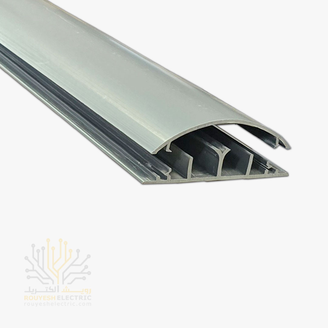 داکت برق زمینی برند سوپیتا نمره 90x20 ساده رنگ طوسی 20 متر