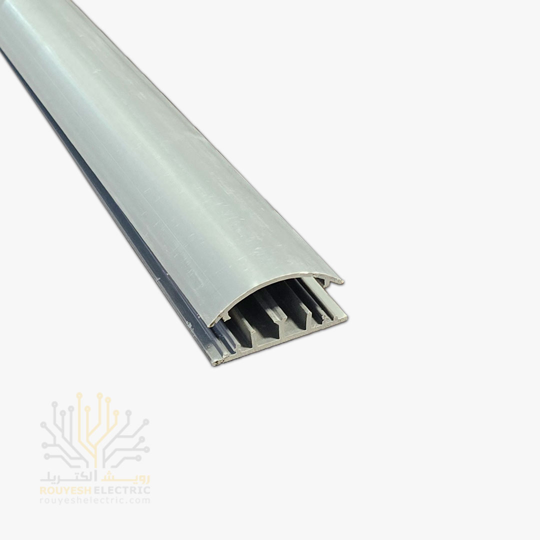 داکت برق زمینی برند سوپیتا نمره 50x12 ساده رنگ طوسی