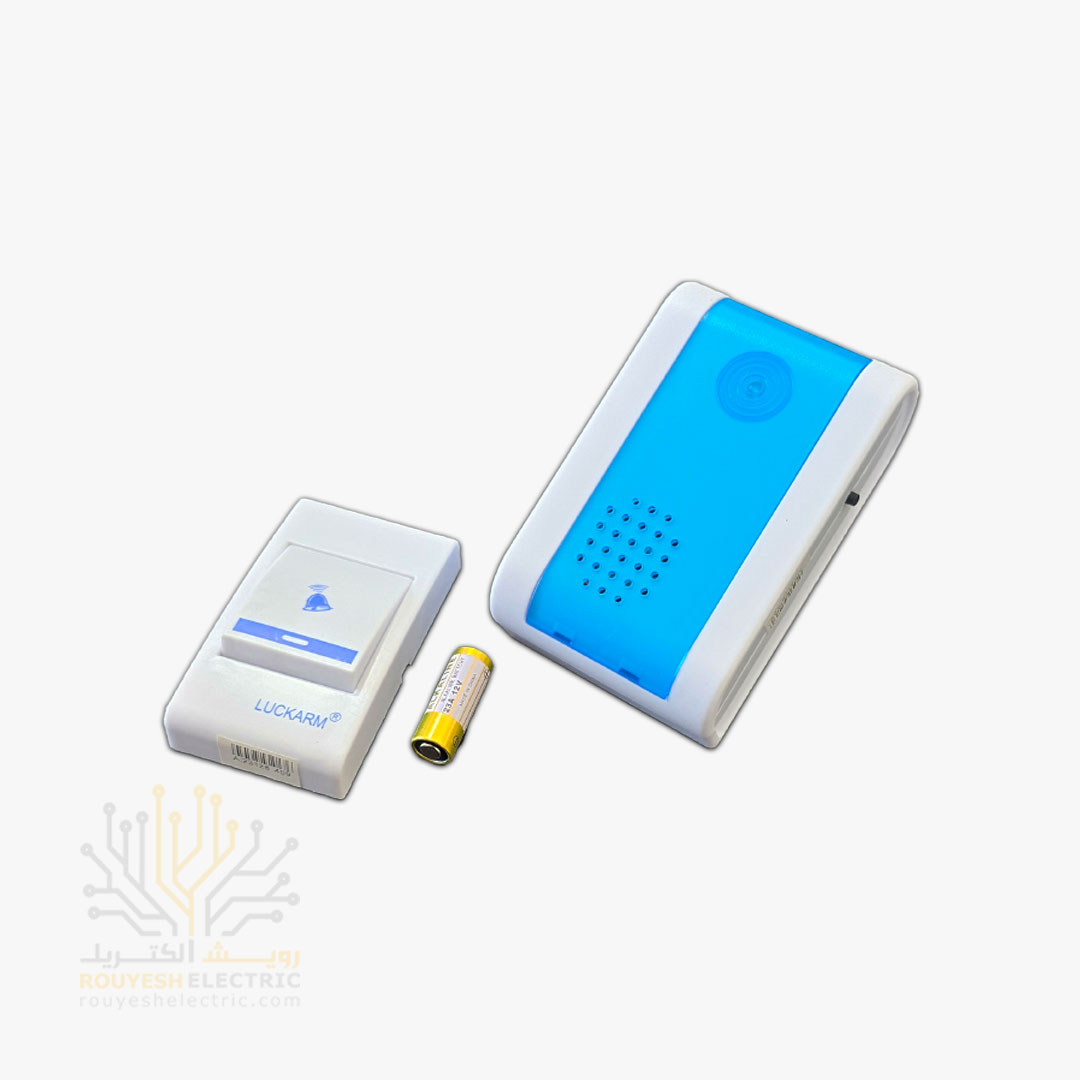 زنگ بی سیم دوشاخه دار برقی